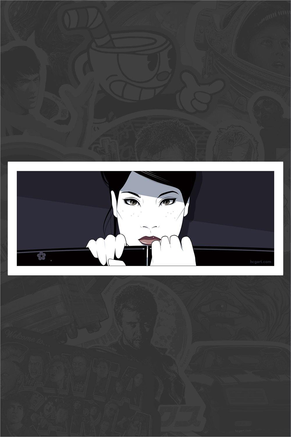 "Hanzo'd" Sticker by Craig Drake - Hero Complex Gallery