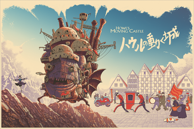 "Howl's Moving Castle" by Cristian Eres - Hero Complex Gallery