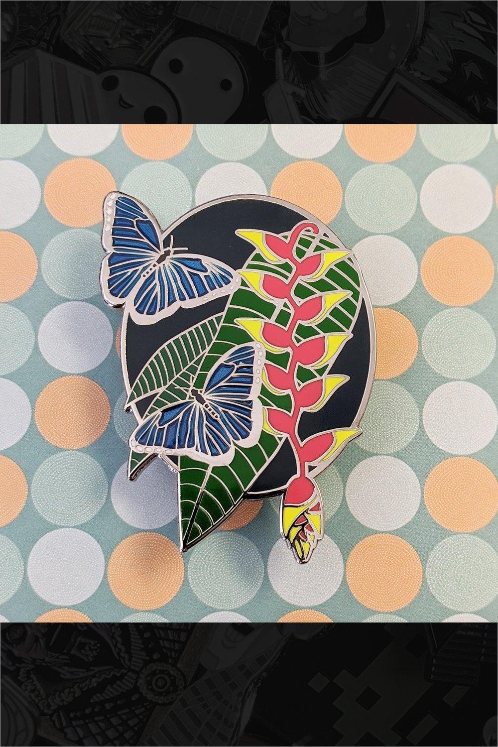 403. "Blue Morpho" Pin by Cunning Linguist Co. - Hero Complex Gallery