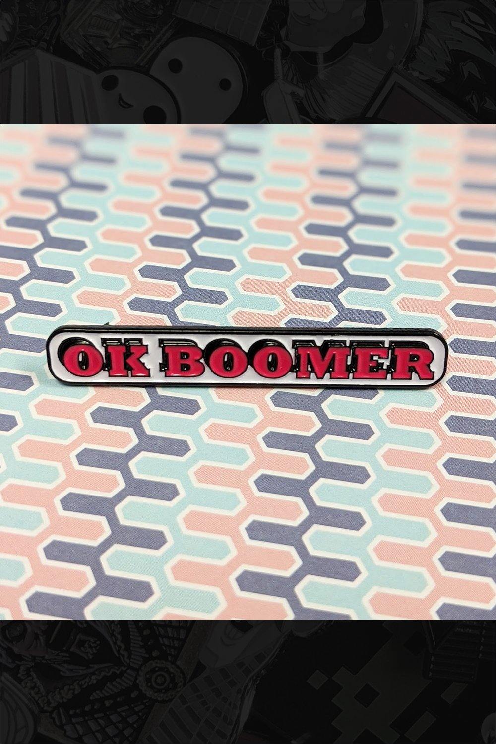 404. "OK Boomer" Pin by Cunning Linguist Co. - Hero Complex Gallery