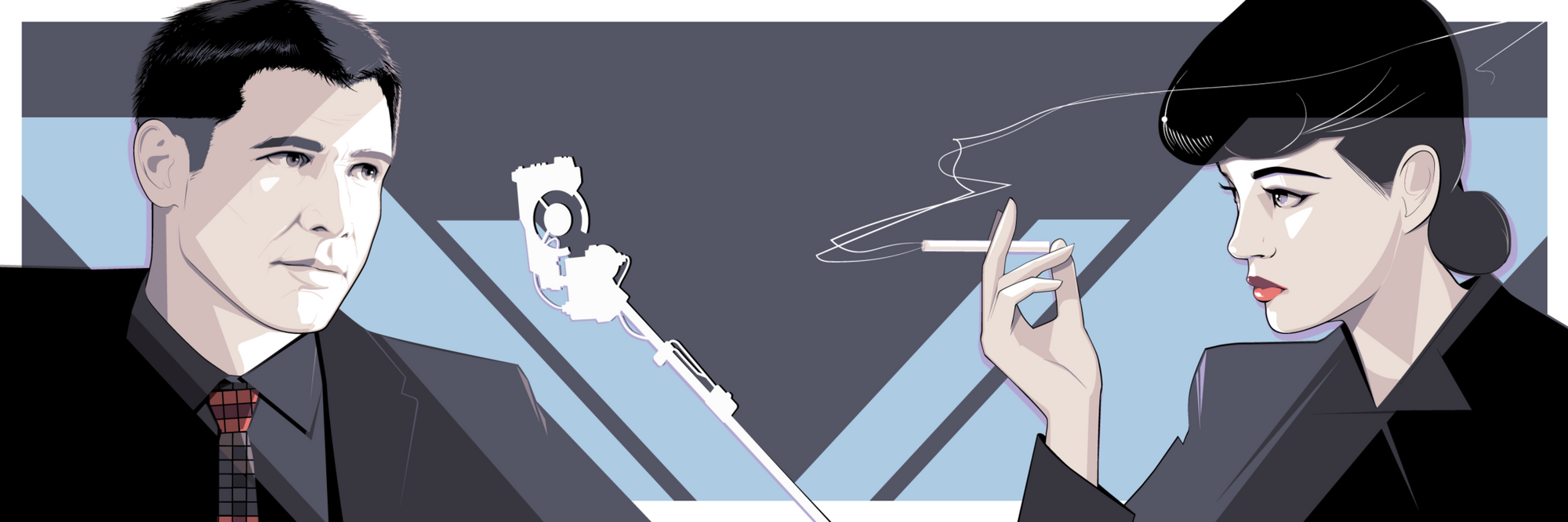 Deckard Rachael by Craig Drake - Hero Complex Gallery