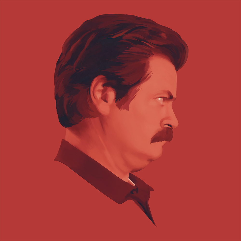 "Ron Swanson" by Dakota Randall
