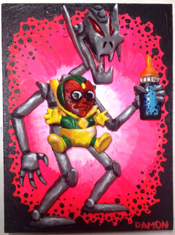 "Proud Papa" by Damon O'Keefe - Hero Complex Gallery
