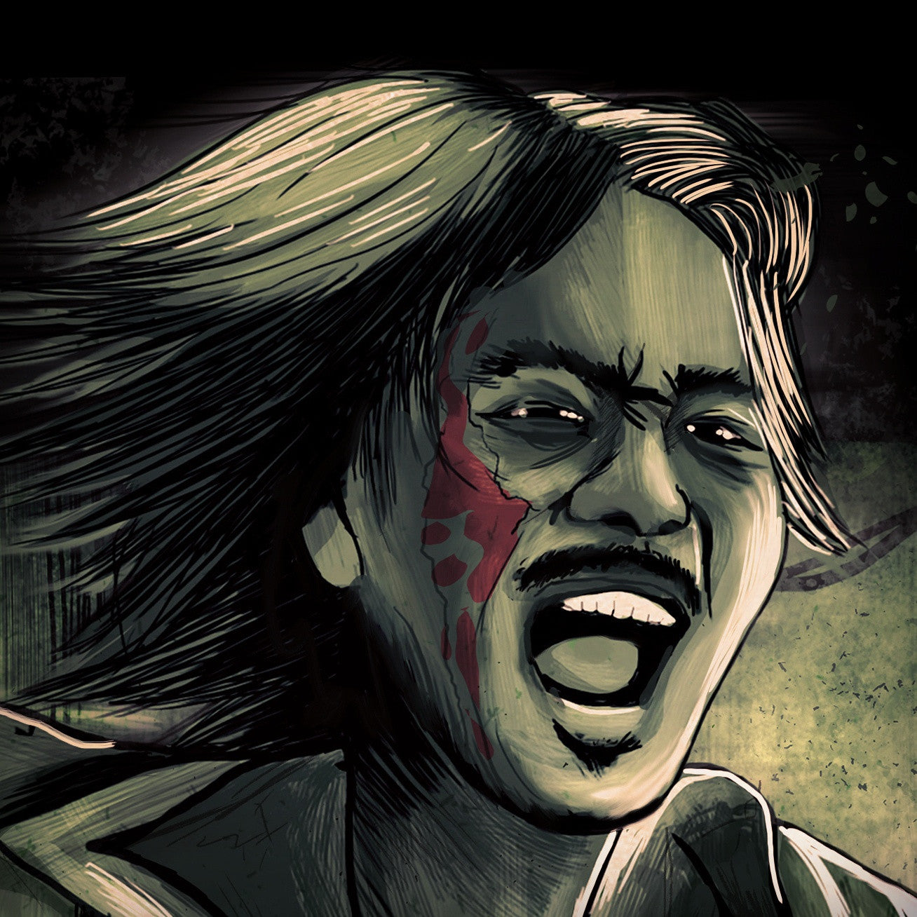 "Anyone here with an AB blood type, raise your hand." by Daniel Nash - Hero Complex Gallery
 - 2