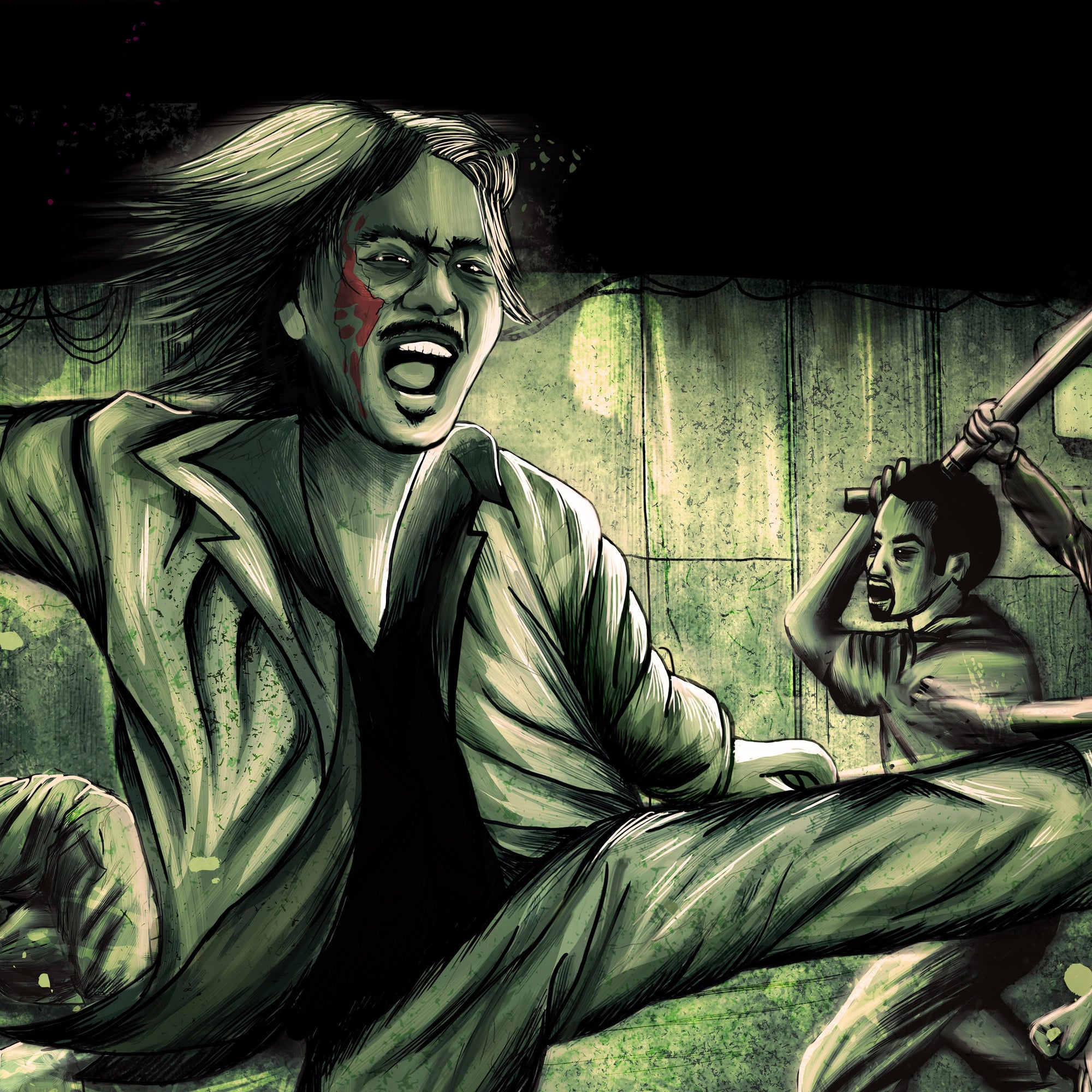 "Anyone here with an AB blood type, raise your hand." by Daniel Nash - Hero Complex Gallery
 - 3