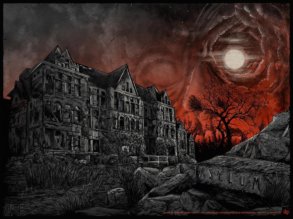 "Ayslum" by Daniel Nash - Hero Complex Gallery