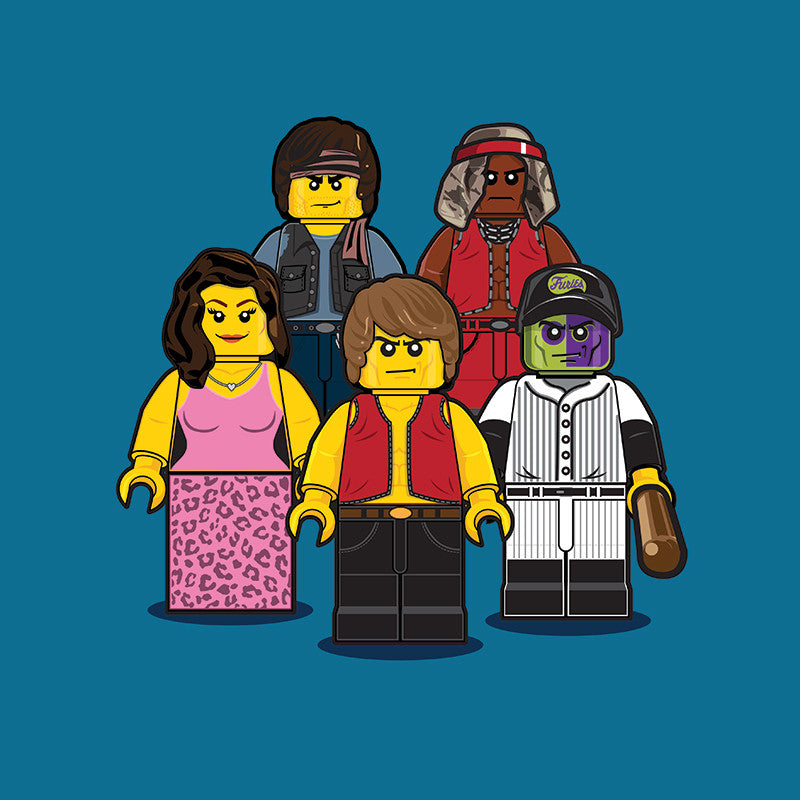 "LEGO Group 1 Warriors" by Dan Shearn - Hero Complex Gallery