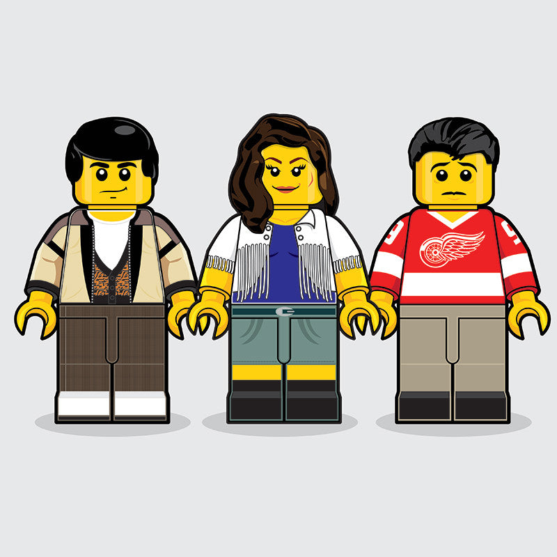 "LEGO Ferris Bueller" by Dan Shearn - Hero Complex Gallery