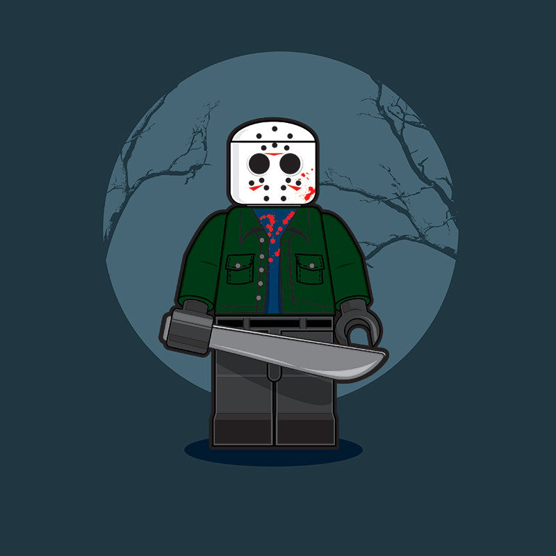 "LEGO Jason" by Dan Shearn - Hero Complex Gallery