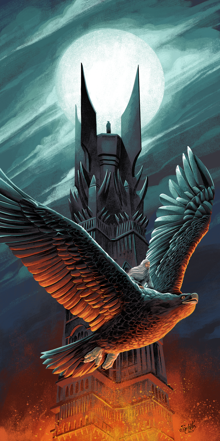 "Below Orthanc" by Danny Schlitz