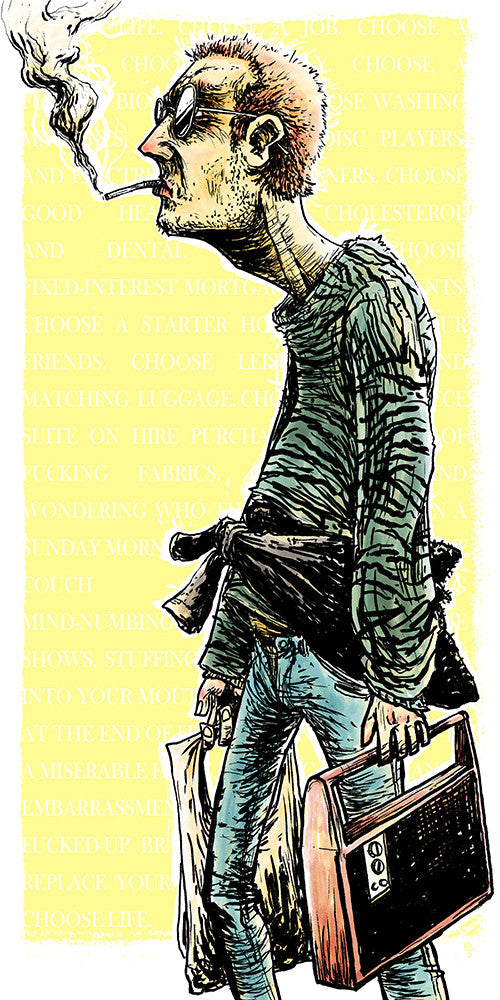 "Choose Life" by David Slebodnick - Hero Complex Gallery