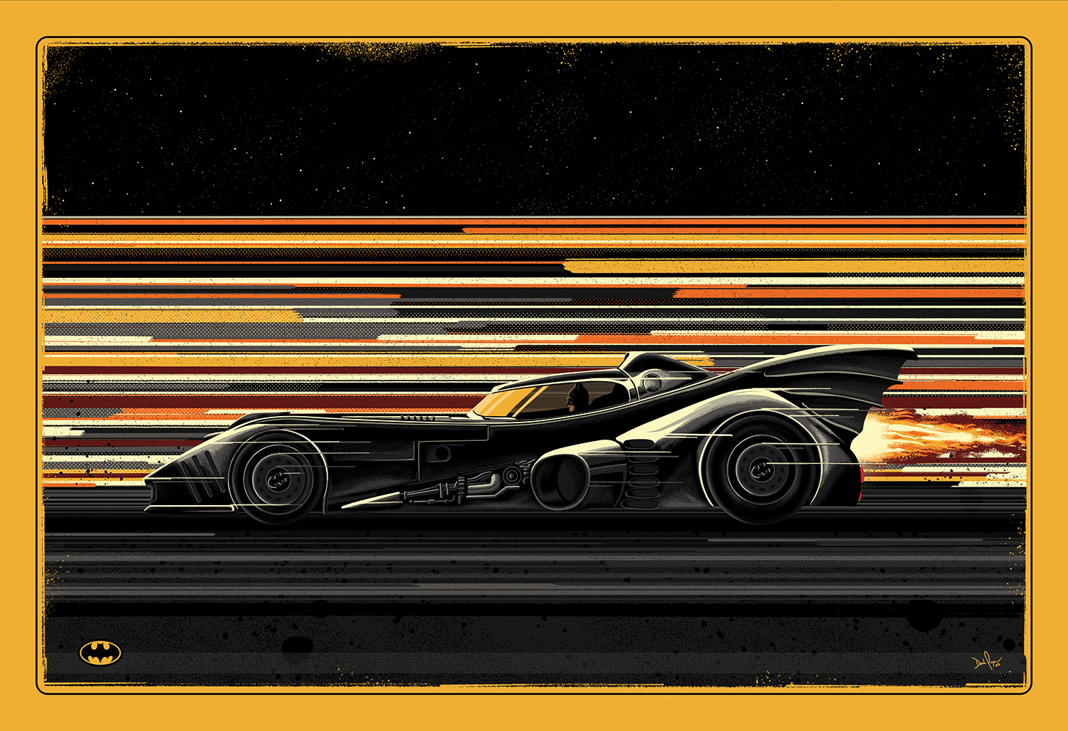 "Bat Wheels 89" by Derek Payne