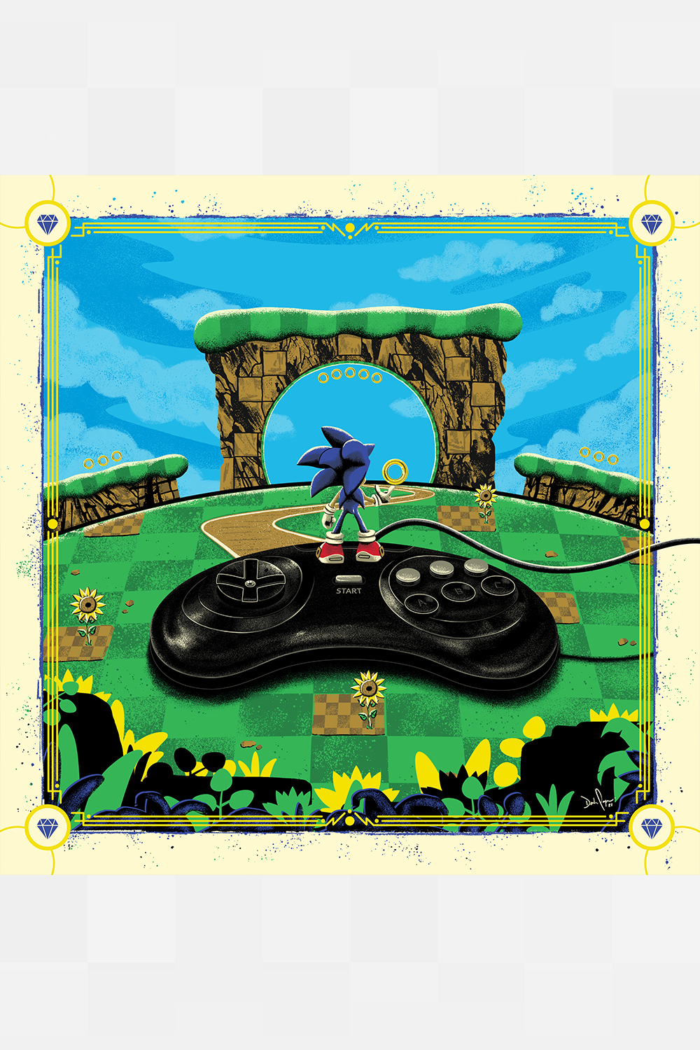 "Hedgehog Hero" by Derek Payne