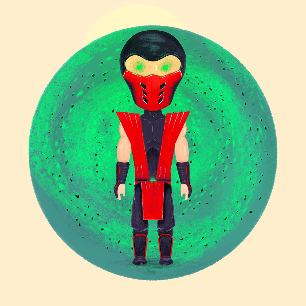 "MK Ninjas: Ermac" by Doaly - Hero Complex Gallery