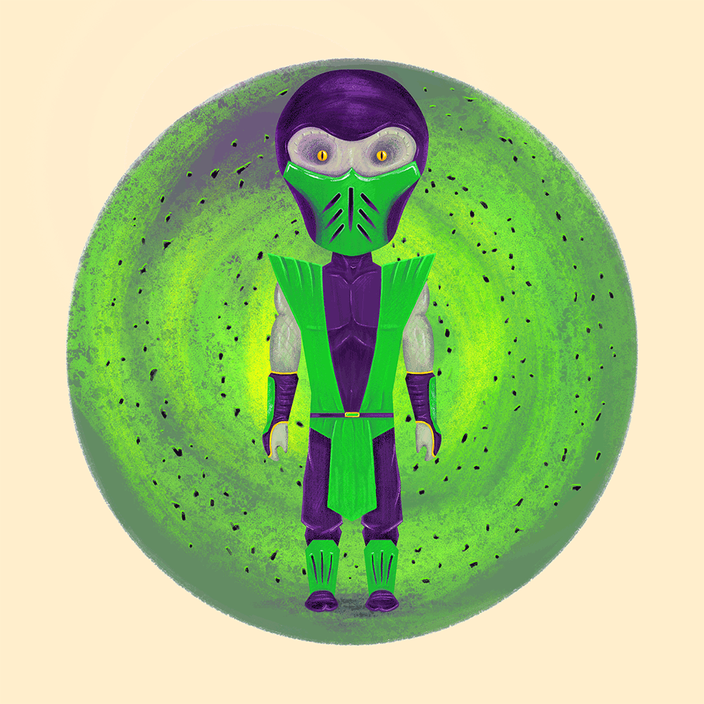 "MK Ninjas: Reptile" by Doaly - Hero Complex Gallery