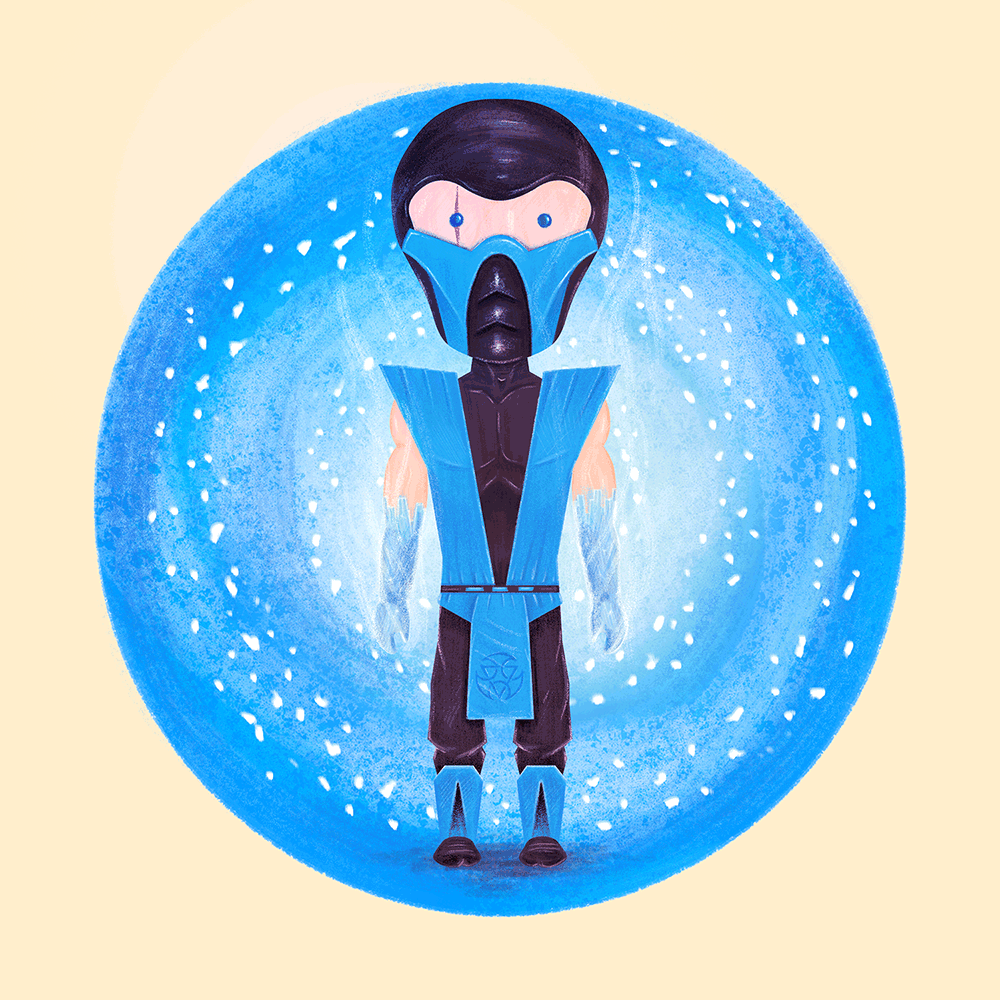 "MK Ninjas: Sub Zero" by Doaly - Hero Complex Gallery