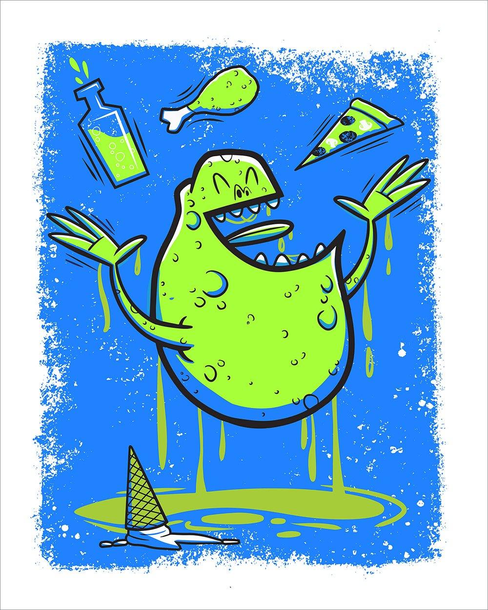 "Slime Time” by Doug LaRocca - Hero Complex Gallery
