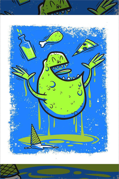 "Slime Time” by Doug LaRocca - Hero Complex Gallery