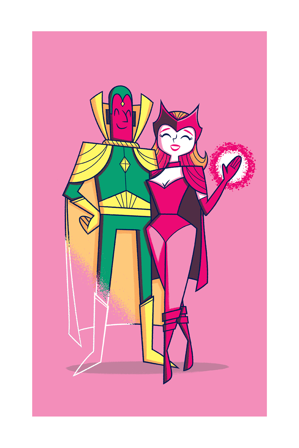 "WandaVision Portrait" by Doug LaRocca