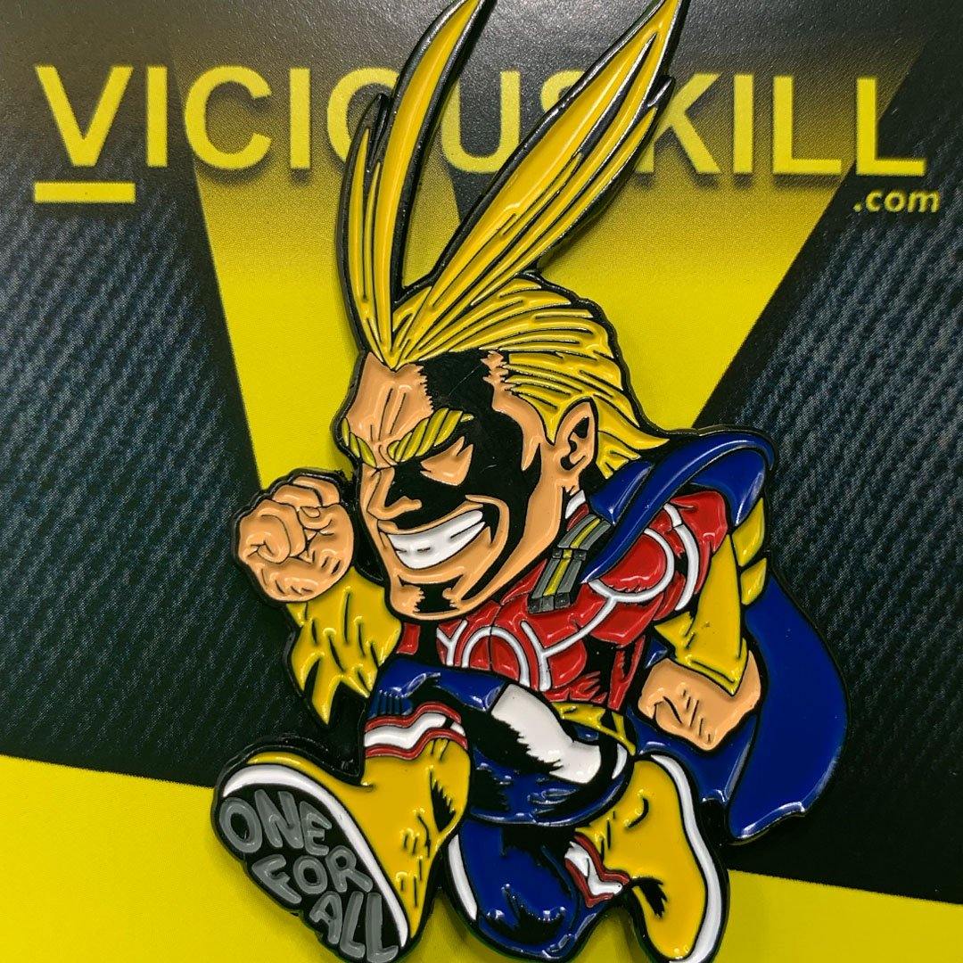 760. "All Might Vol. 2" Pin by VICIOUSKILL - Hero Complex Gallery