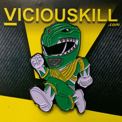 770. "Green Ranger" Pin by VICIOUSKILL - Hero Complex Gallery