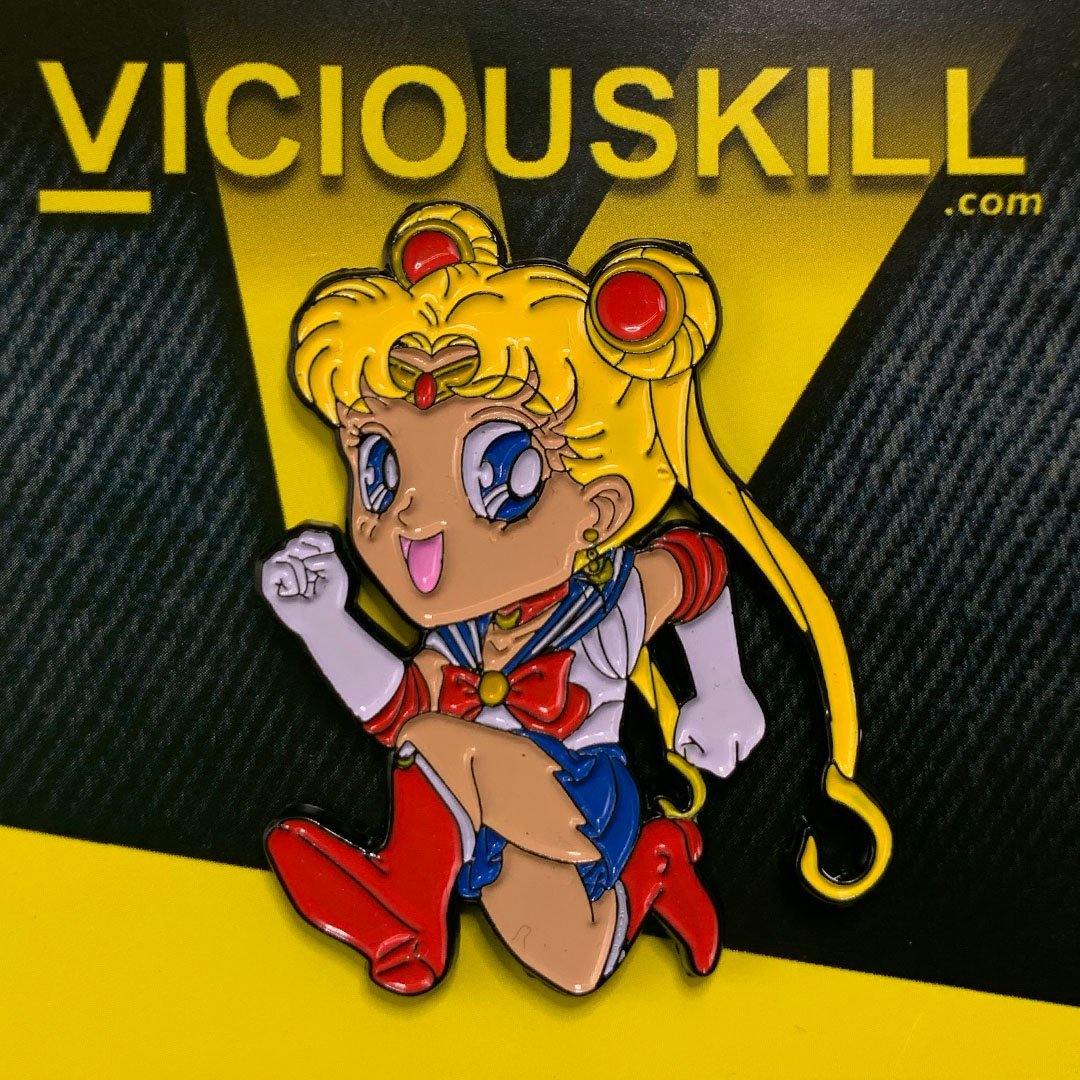 774. "Sailor Moon" Pin by VICIOUSKILL - Hero Complex Gallery