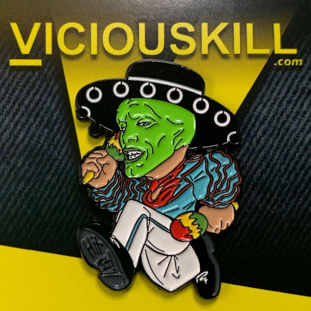 766. "The Mask" Pin by VICIOUSKILL - Hero Complex Gallery