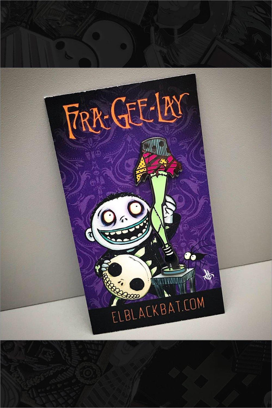 380. "Fra-Gee-Lay" Pin by El Black Bat - Hero Complex Gallery