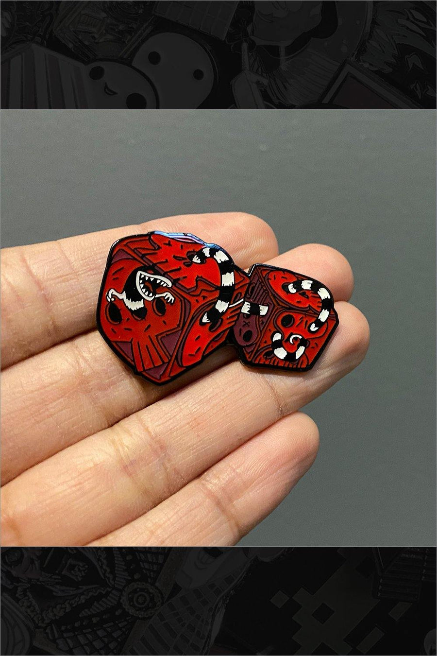 381. "Snake Eyes" Pin by El Black Bat - Hero Complex Gallery