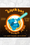 706. "Swinging Jedi" Blue Pin by El Black Bat - Hero Complex Gallery