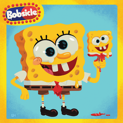 "Sponge Bobsicle" by Erin Hunting