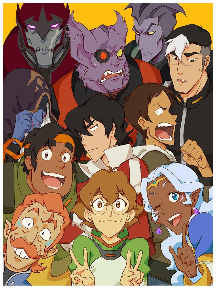 "Voltron Photobooth" by Eugene Lee - Hero Complex Gallery