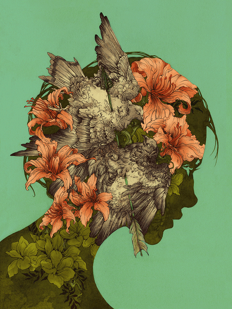 6 of Hearts by Faryn Hughes - Hero Complex Gallery