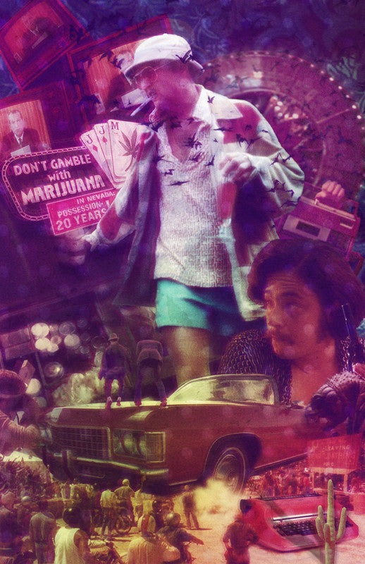 "Strange memories on this nervous night in Las Vegas" Variant by Nick Smith $35.00 - Hero Complex Gallery
