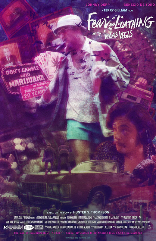 "Strange memories on this nervous night in Las Vegas" by Nick Smith $35.00 - Hero Complex Gallery
