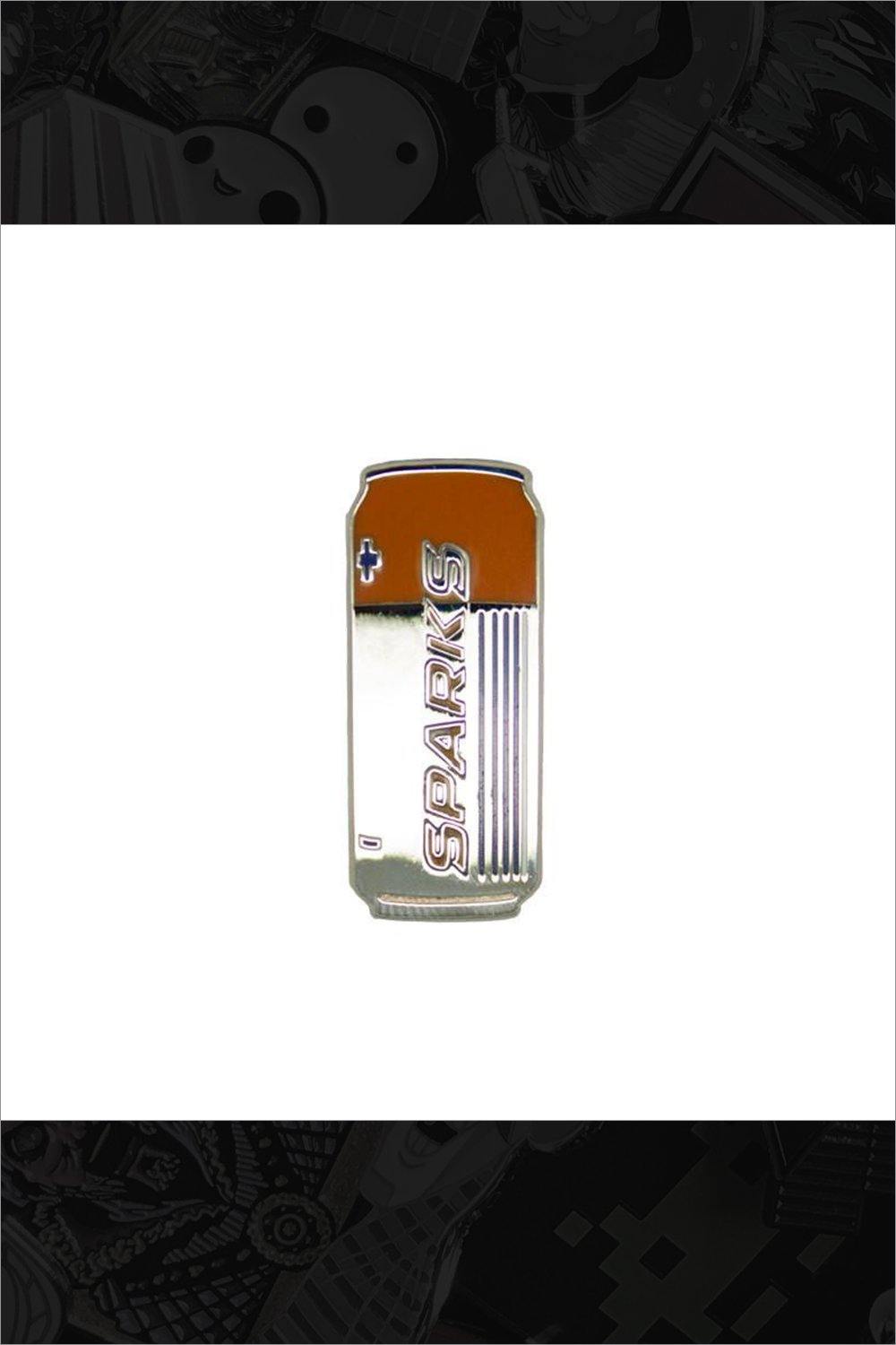 320. "Sparks Pin" Pin by Felt Good Co. - Hero Complex Gallery