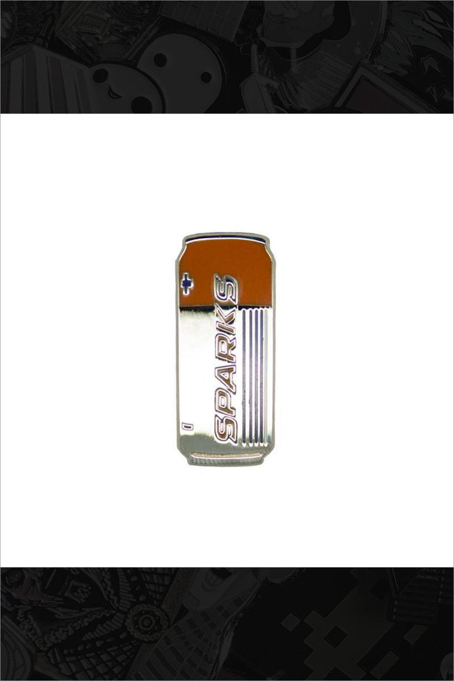 320. "Sparks Pin" Pin by Felt Good Co. - Hero Complex Gallery