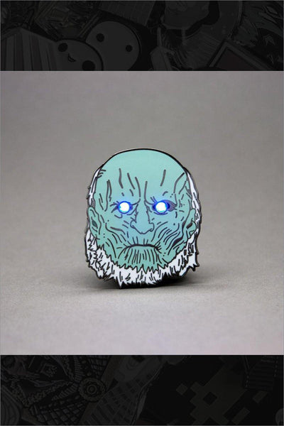 324. "White Walker" LED Pin by Felt Good Co. - Hero Complex Gallery