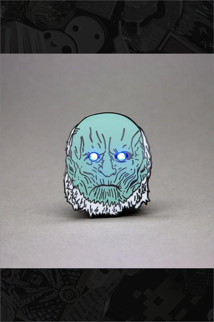 324. "White Walker" LED Pin by Felt Good Co. - Hero Complex Gallery