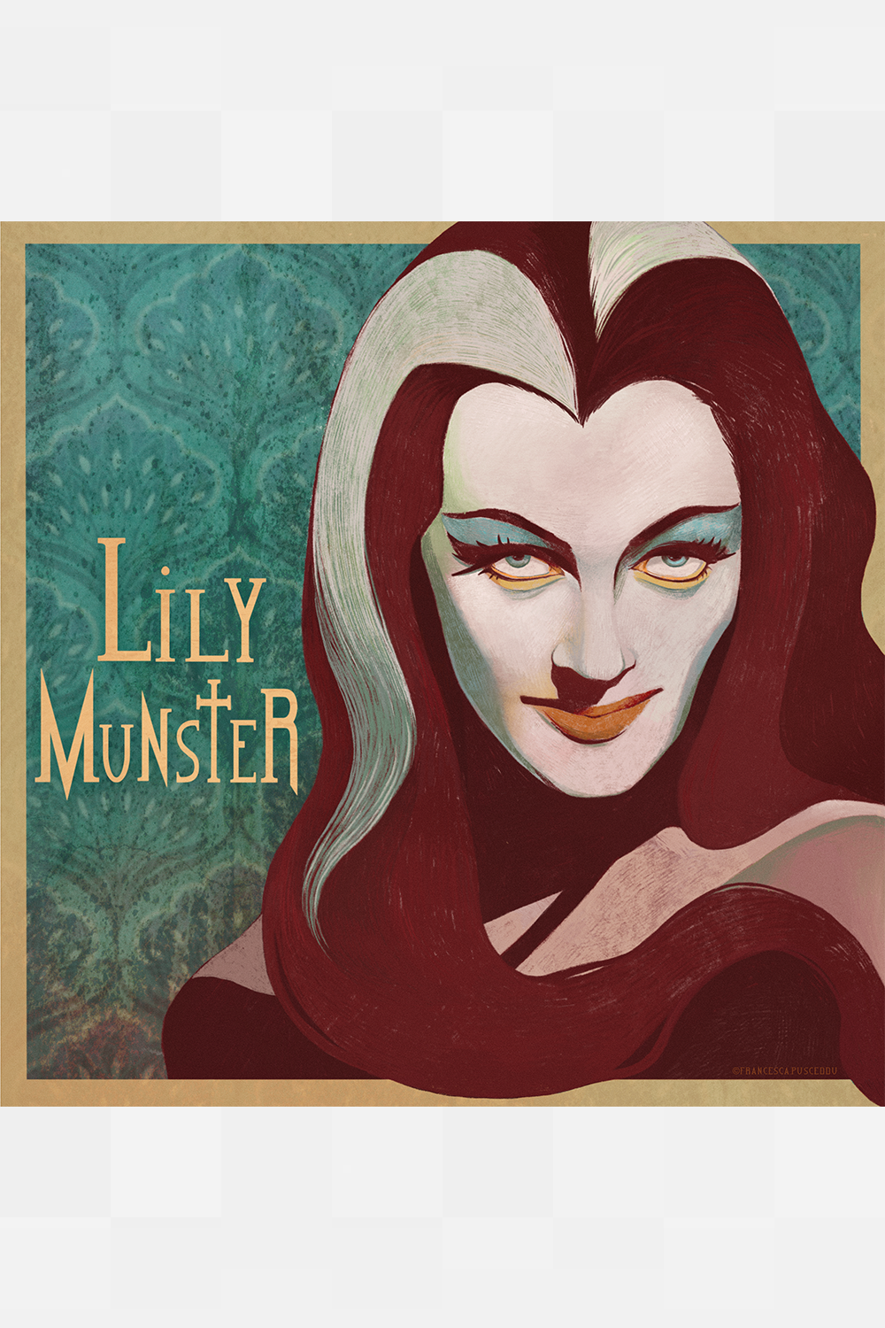 "Lily Munster" by Francesca Pusceddu Hero Complex Gallery