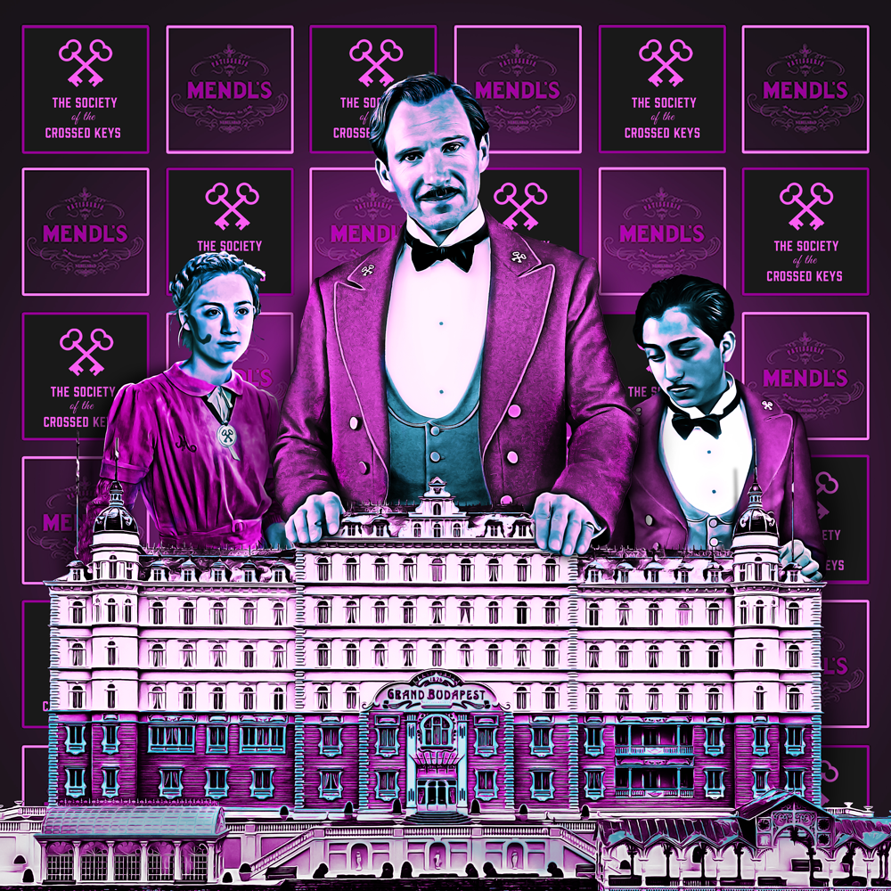 "Keep your hands on my hotel, lobby boy" by Garbhán Grant