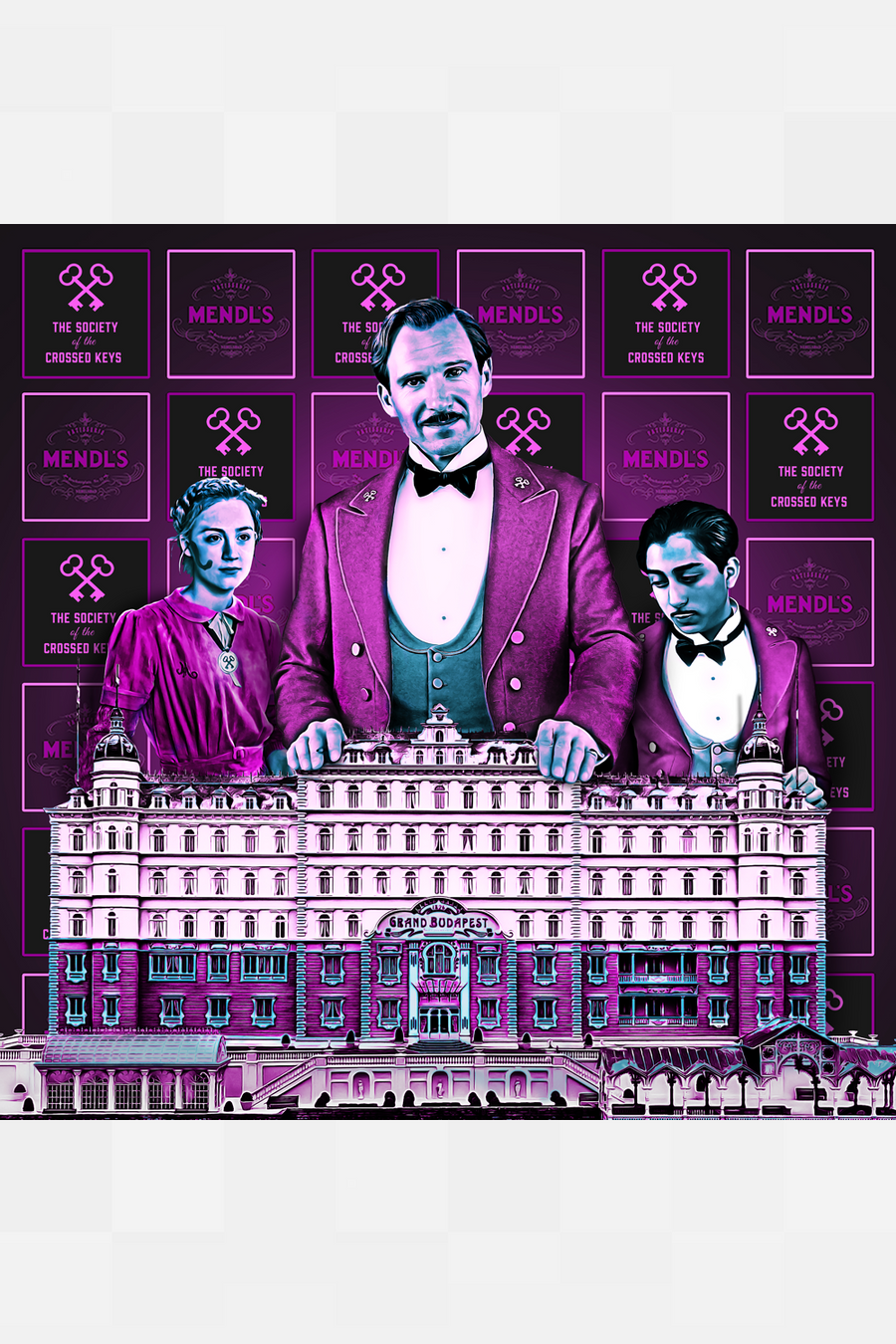 "Keep your hands on my hotel, lobby boy" by Garbhán Grant