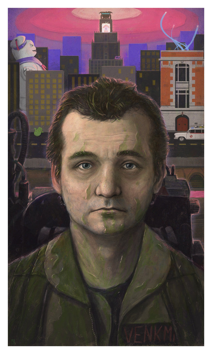 Starring Bill Murray as...Peter Venkman by Matthew Rabalais - Hero Complex Gallery