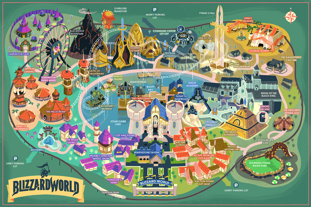 "BlizzardWorld" Small Variant by Glen Brogan - Hero Complex Gallery