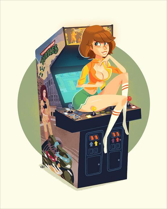 "April" by Glen Brogan - Hero Complex Gallery