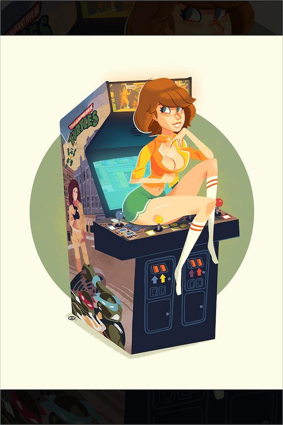 "April" by Glen Brogan - Hero Complex Gallery