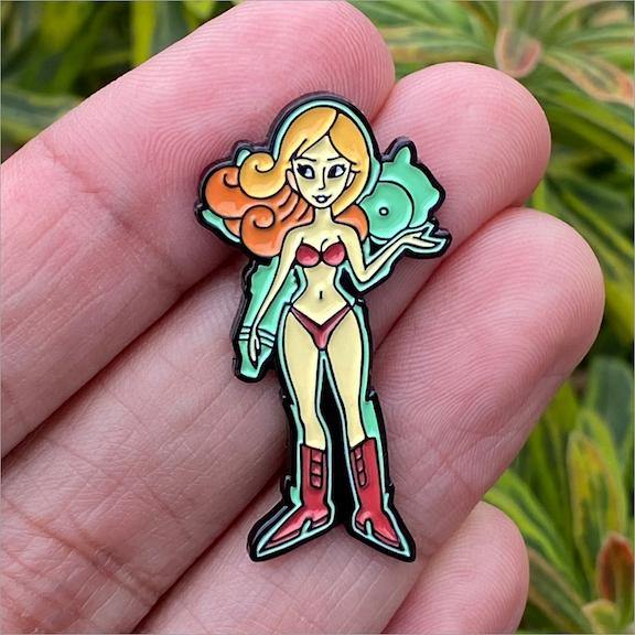 623. "Armor" Pin by Glen Brogan - Hero Complex Gallery