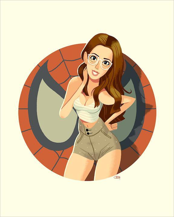 "Aunt May" by Glen Brogan - Hero Complex Gallery