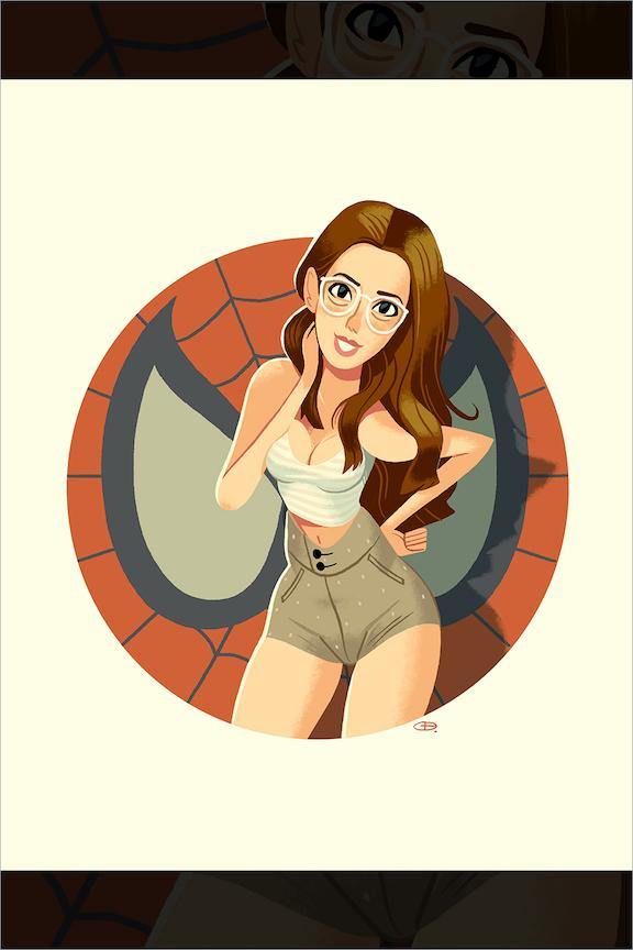 "Aunt May" by Glen Brogan - Hero Complex Gallery