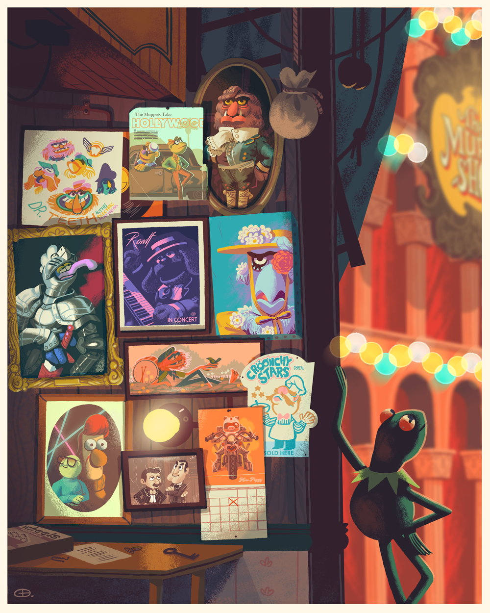 "Backstage" by Glen Brogan